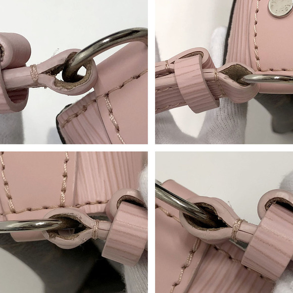 Louis Vuitton Saint Michel Monogram Epi Pink Brown Shoulder Crossbody Bag - Picture 11 of 12